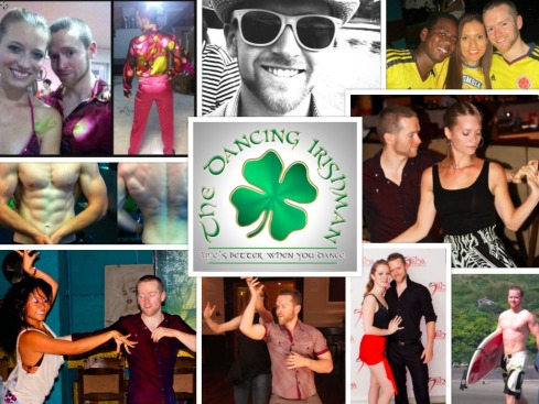 Dancing Irishman Collage